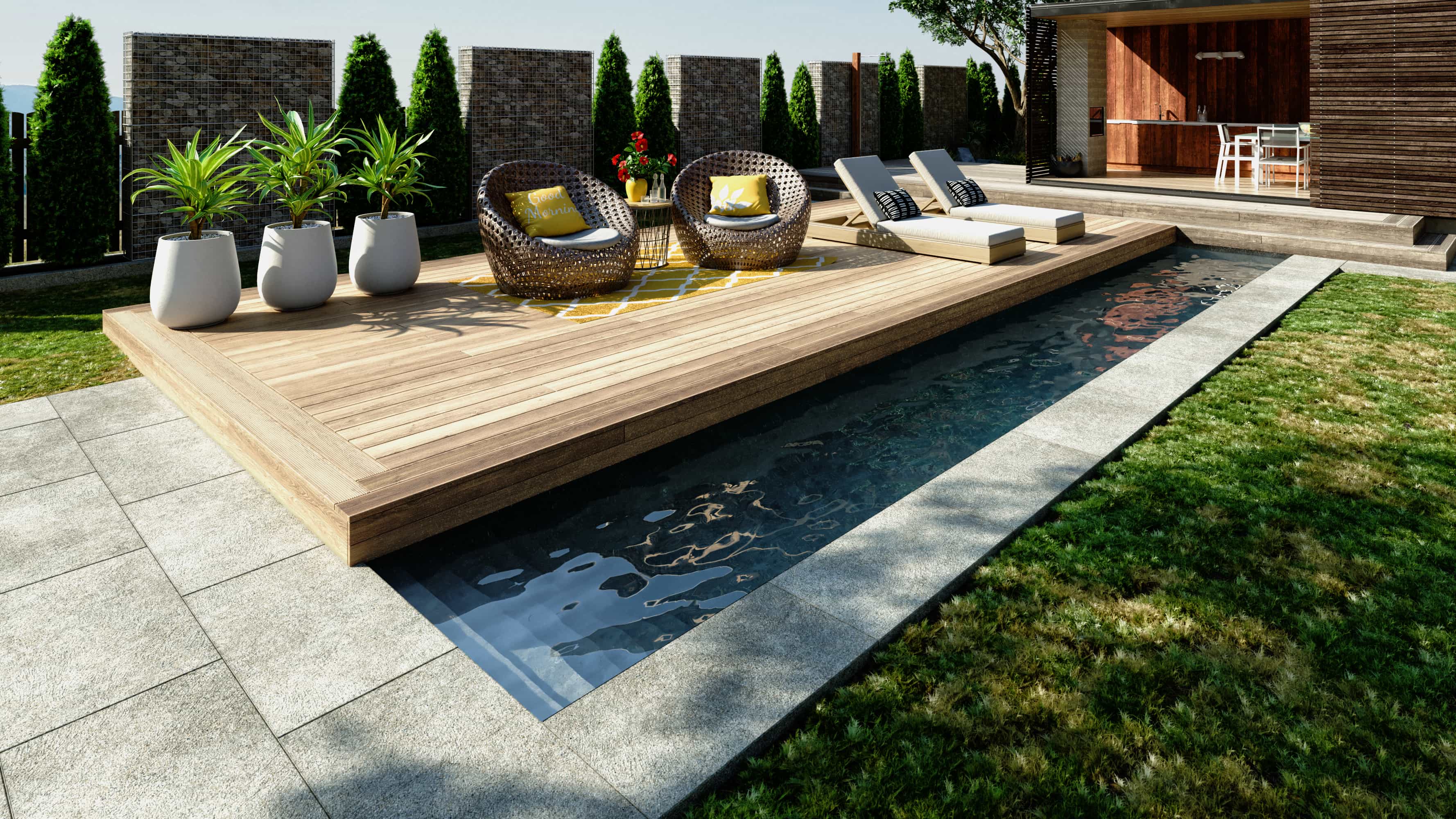 Sliding Deck Pool Cover
